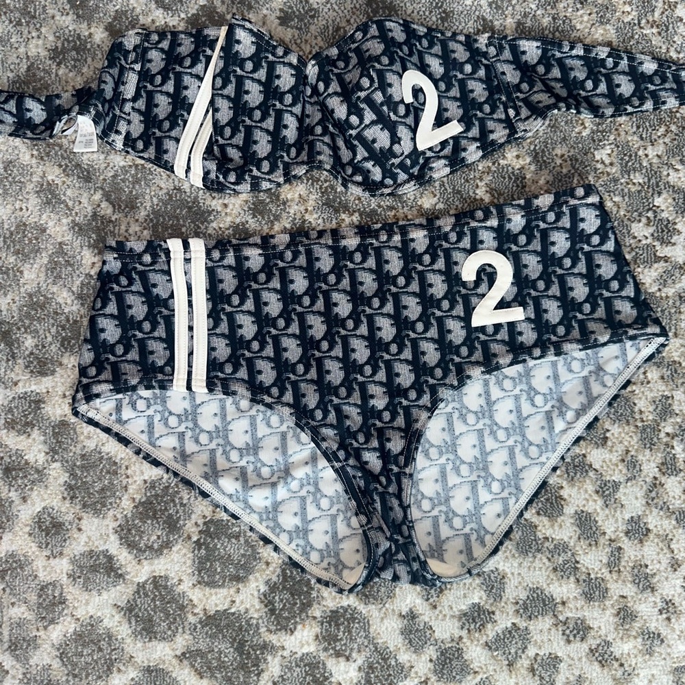 Christian Dior Vintage Two piece swim